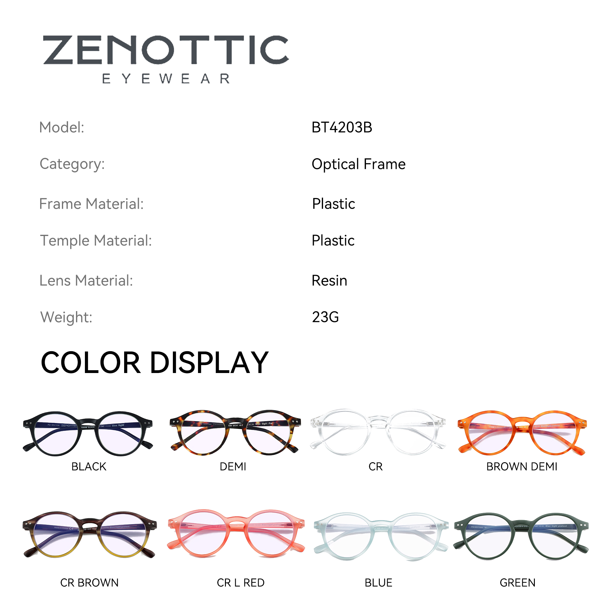 ZENOTTIC 2026 Retro Reading Gl - Men'S Fashion Glasses 2026 ulasan dan harga