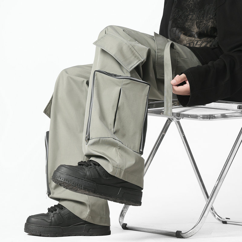 Fashion Men Cargo Pants Loose  - Jogger Sweatpants Men ulasan dan harga