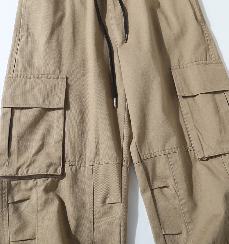 American Retro Pure Cotton Kha - Men'S Fashion Khaki Pants ulasan dan harga