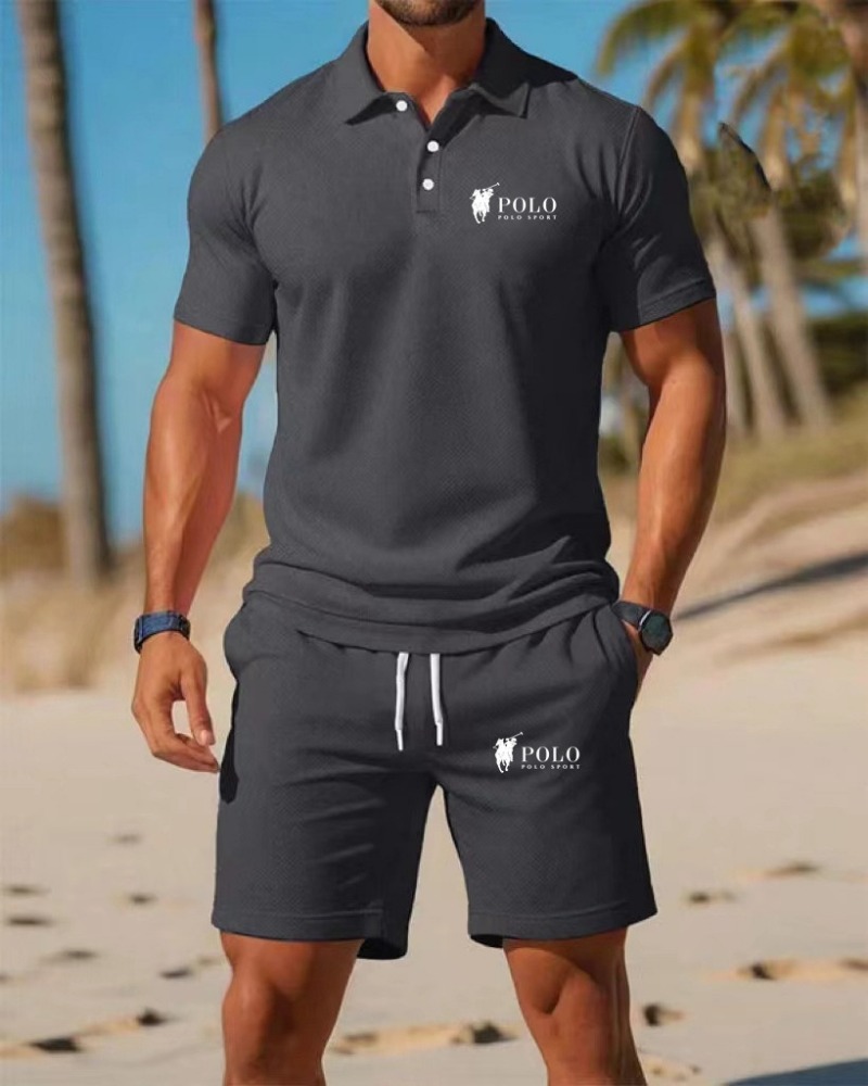 Summer Men's High-End Quick Dr - Men'S Fashion Polo ulasan dan harga