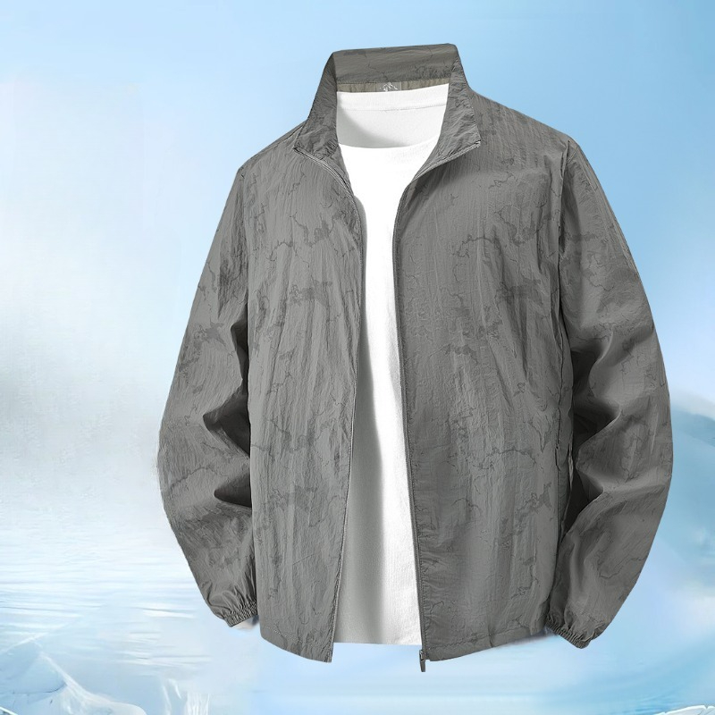 Men's Summer Outdoor UV Protec - Mens Fashion Denim Jacket ulasan dan harga
