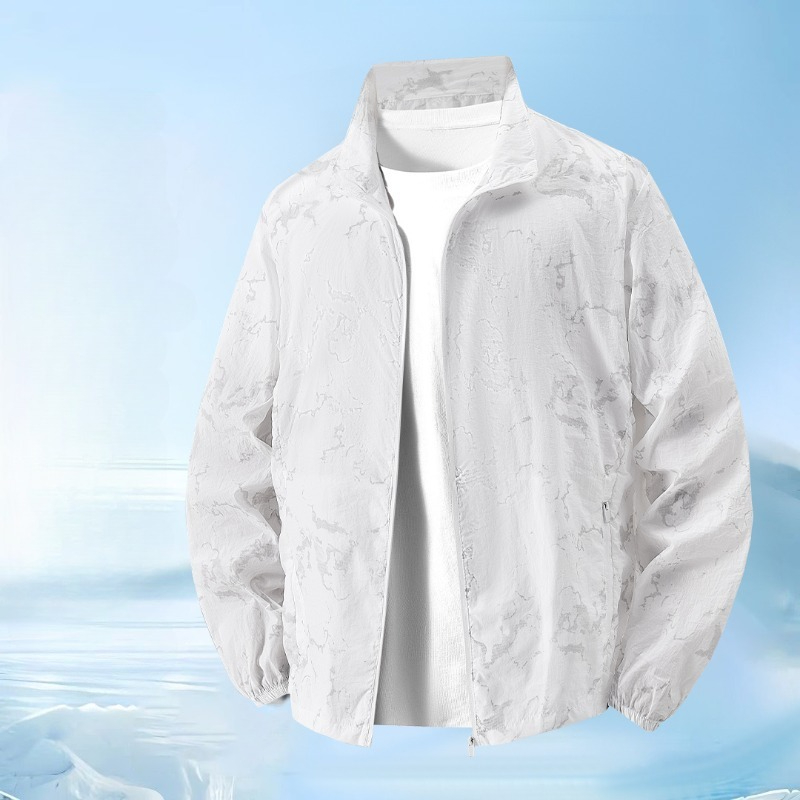 Men's Summer Outdoor UV Protec - Mens Fashion Denim Jacket ulasan dan harga