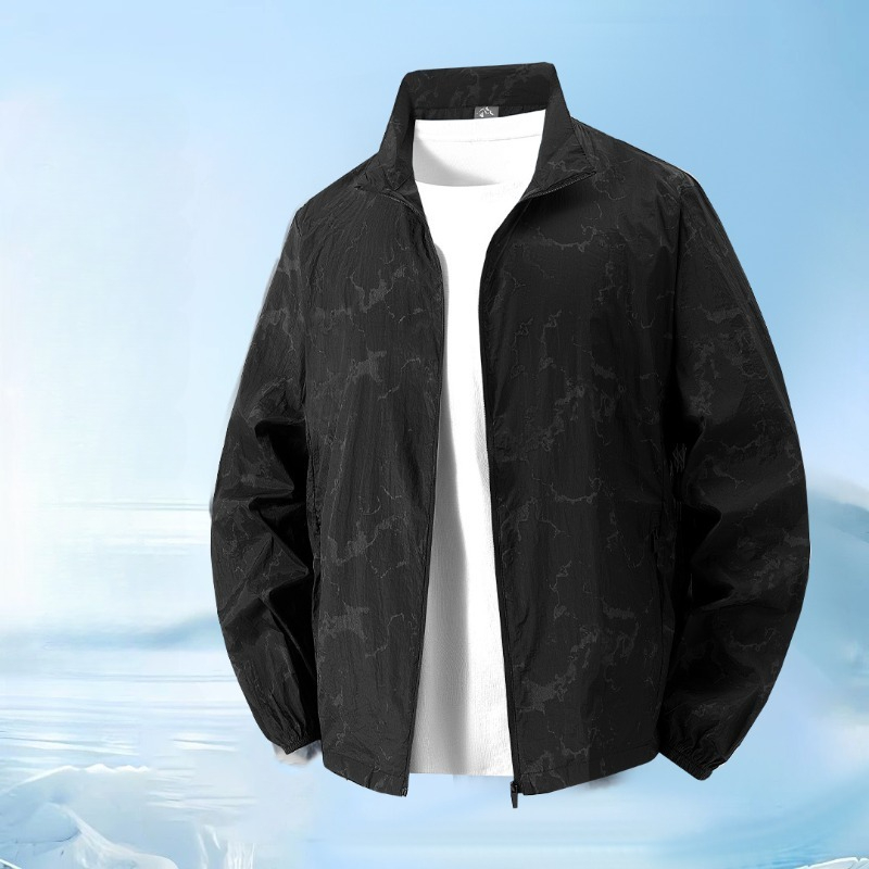 Men's Summer Outdoor UV Protec - Mens Fashion Denim Jacket ulasan dan harga