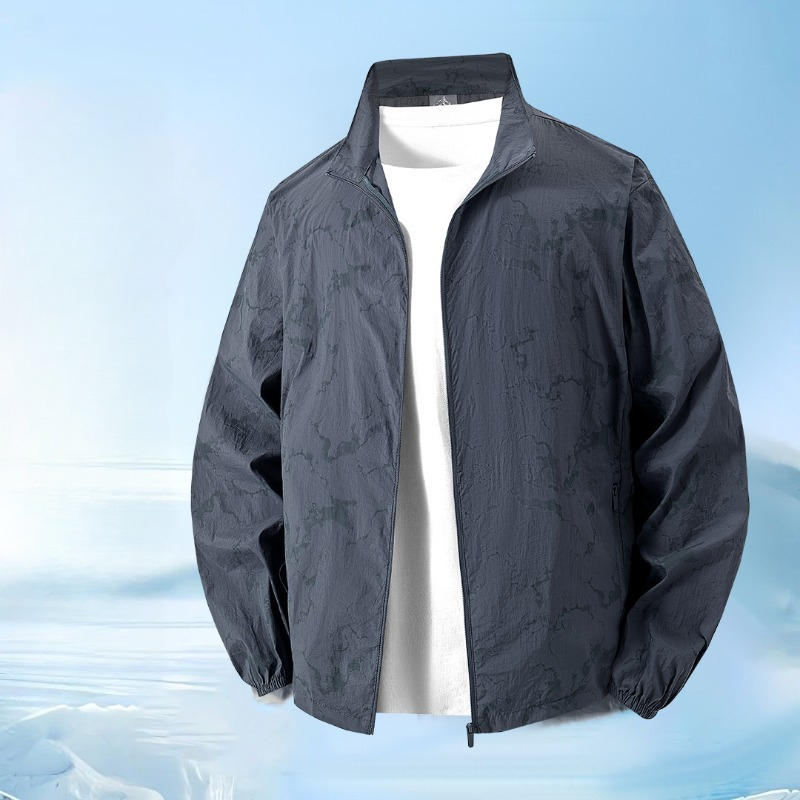 Men's Summer Outdoor UV Protec - Mens Fashion Denim Jacket ulasan dan harga