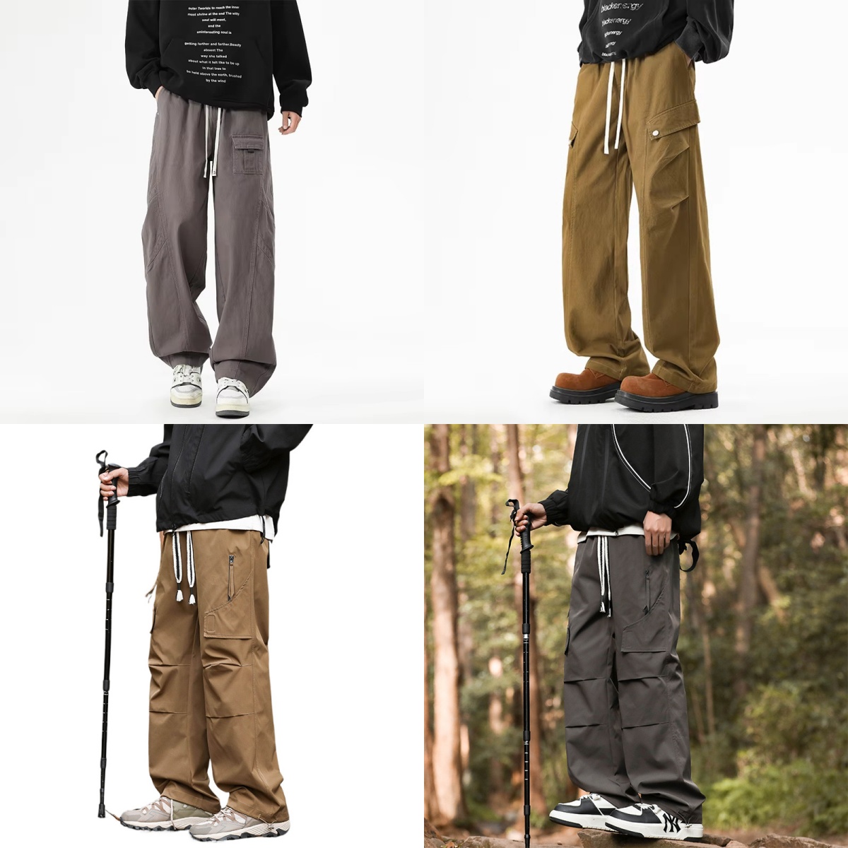 2025 New Cotton Men Cargo Pant - Men'S Fashion Khaki Pants ulasan dan harga