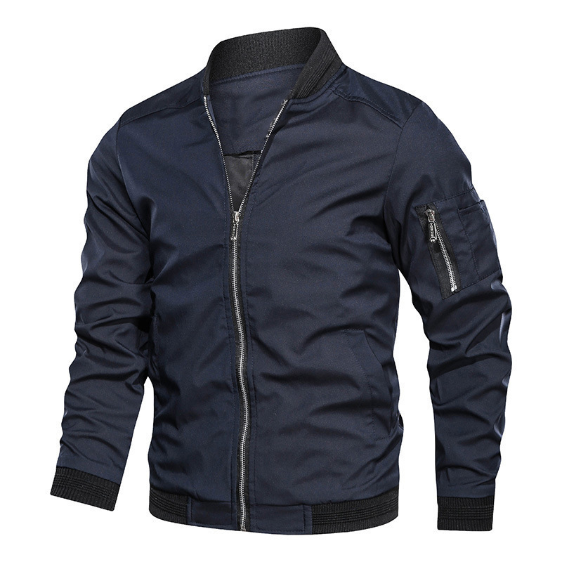 Spring Autumn Men's Bomber Jac - Mens Fashion Bomber Jacket ulasan dan harga
