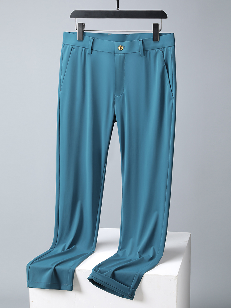 2022 New Summer Men Long Pants - Formal Trouser Stretch ulasan dan harga