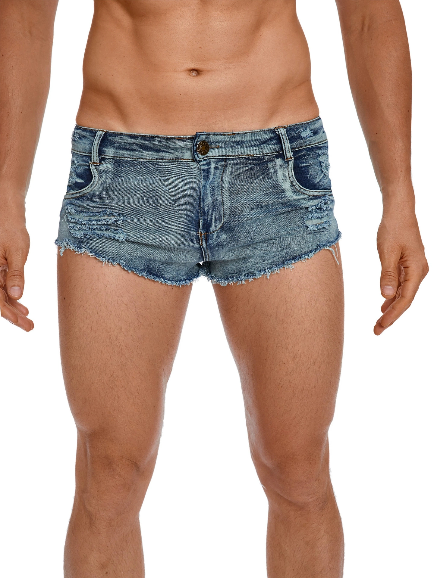 Men's Tight Low Waist Jeans Sh - Men'S Fashion Linen Pants ulasan dan harga