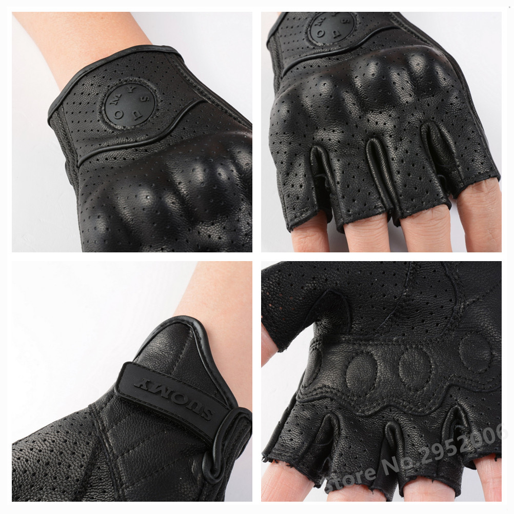 Summer Half Finger Motorcycle  - Men'S Fashion Gloves ulasan dan harga