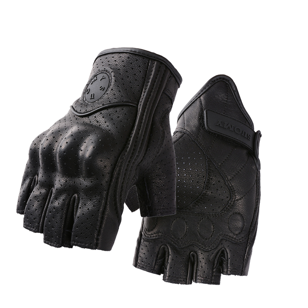 Summer Half Finger Motorcycle  - Men'S Fashion Gloves ulasan dan harga