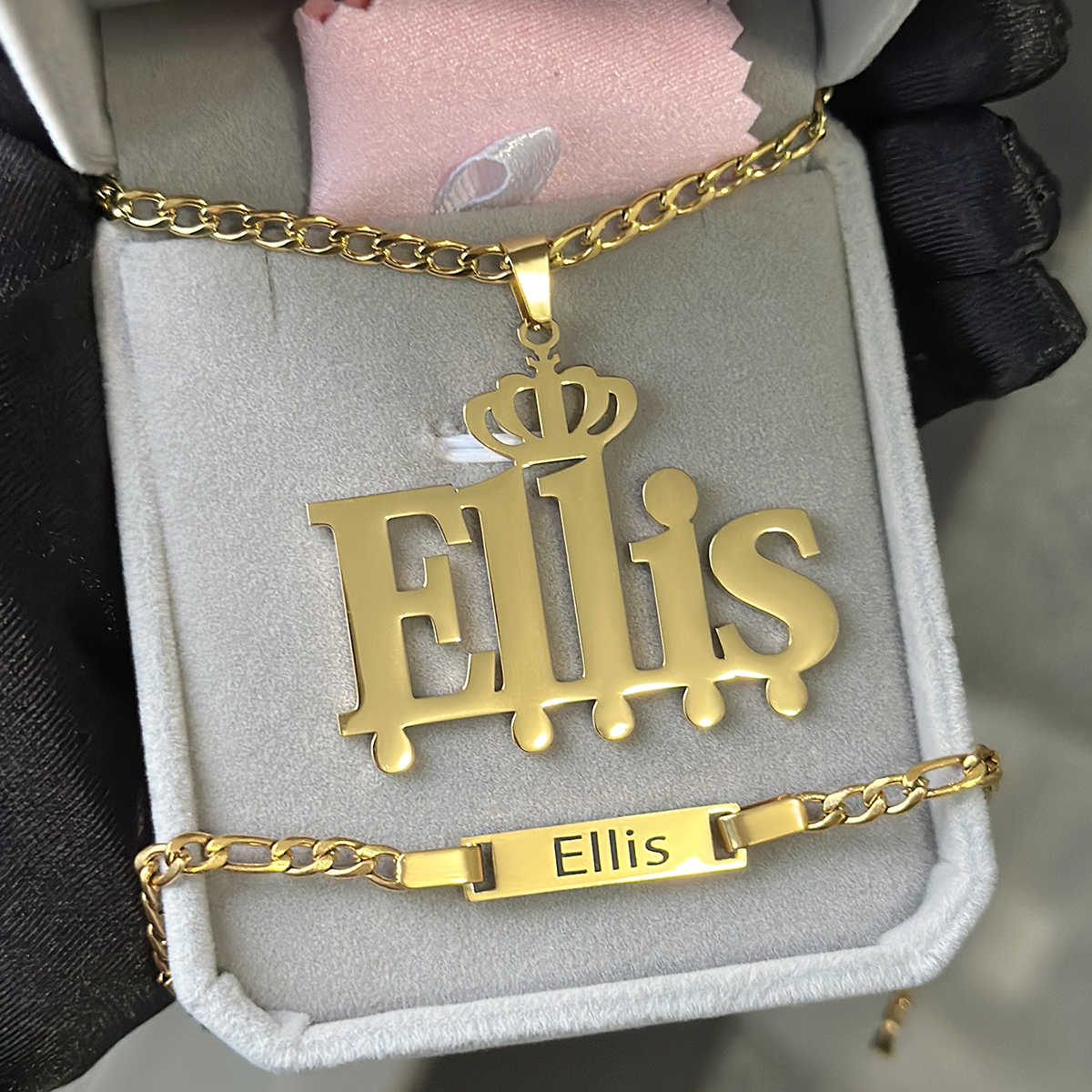 Custom Little Boy Name Necklac - Men'S Fashion Jewelry Bracelets ulasan dan harga