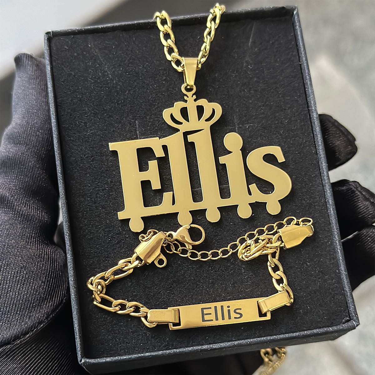 Custom Little Boy Name Necklac - Men'S Fashion Jewelry Bracelets ulasan dan harga