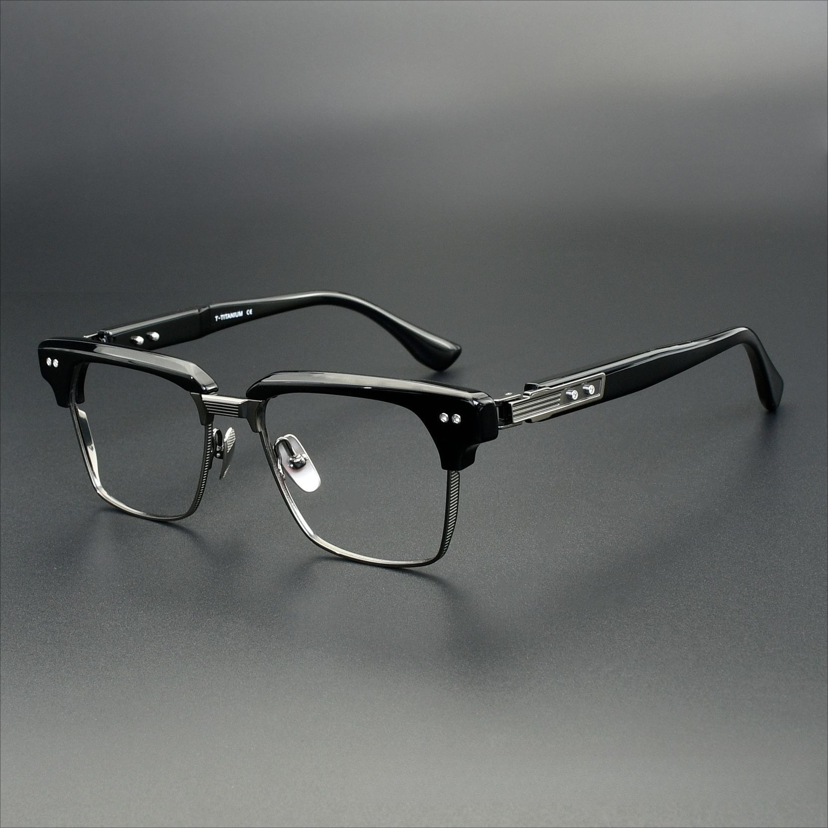2026 Retro Square Fashion Busi - Men'S Fashion Glasses 2026 ulasan dan harga