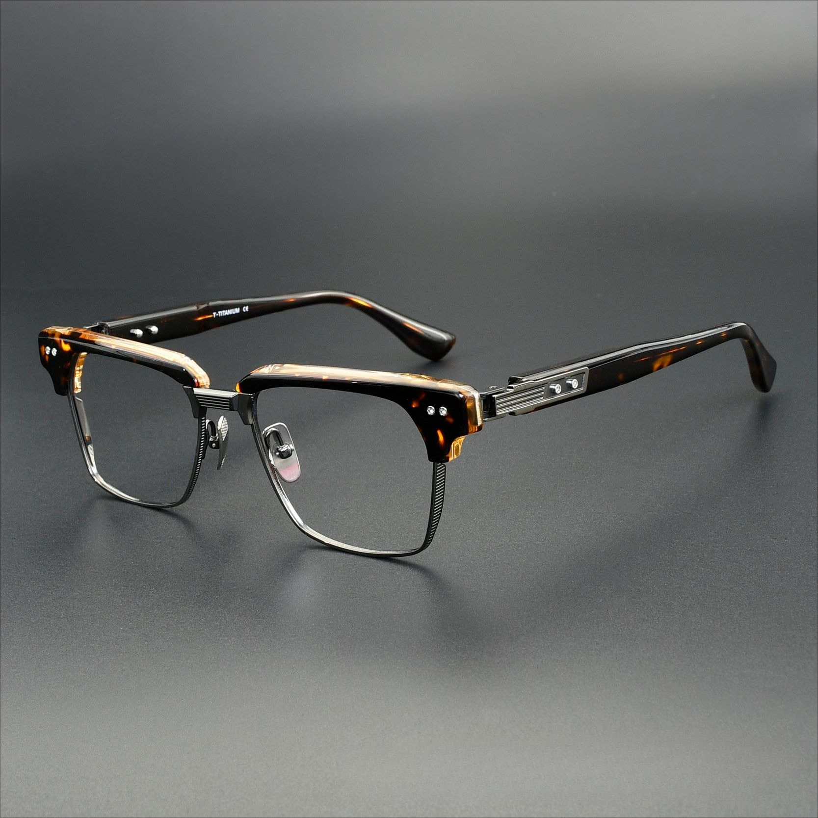 2026 Retro Square Fashion Busi - Men'S Fashion Glasses 2026 ulasan dan harga