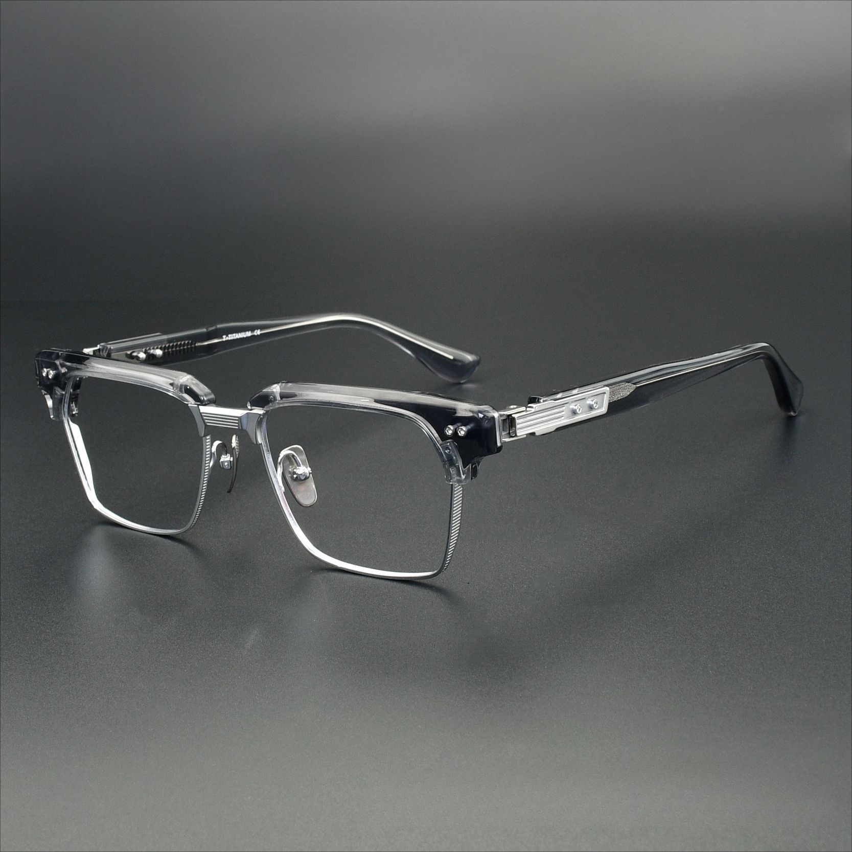 2026 Retro Square Fashion Busi - Men'S Fashion Glasses 2026 ulasan dan harga