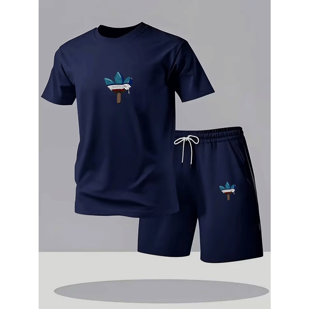 Summer Men's Sets Fashion Trac - Men'S Fashion Undershirt ulasan dan harga