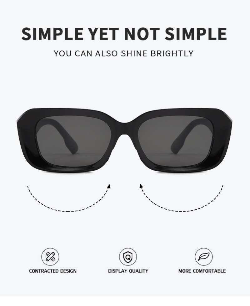 New Retro Y2K Style Small Squa - Men'S Fashion Y2K ulasan dan harga