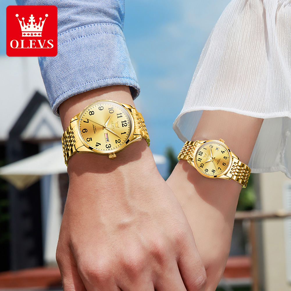 OLEVS New Lover Mechanical Wat - Mens Fashion In 1920 ulasan dan harga