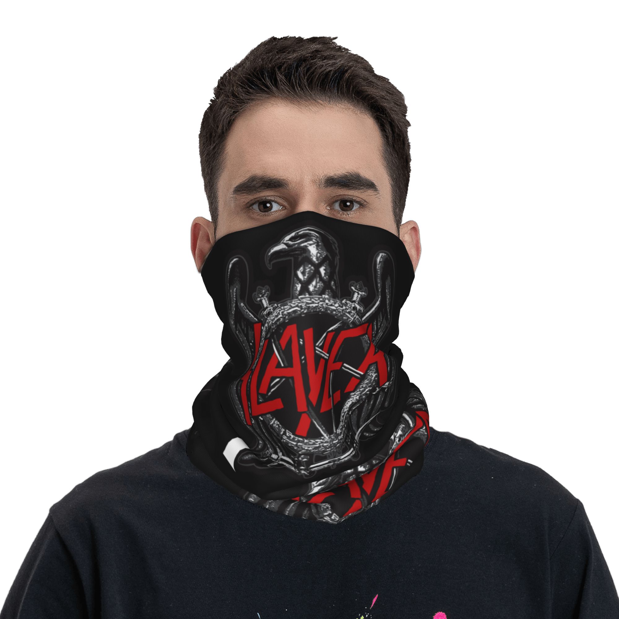 Custom Slayers Logo Bandana Ne - Men'S Fashion Logo ulasan dan harga