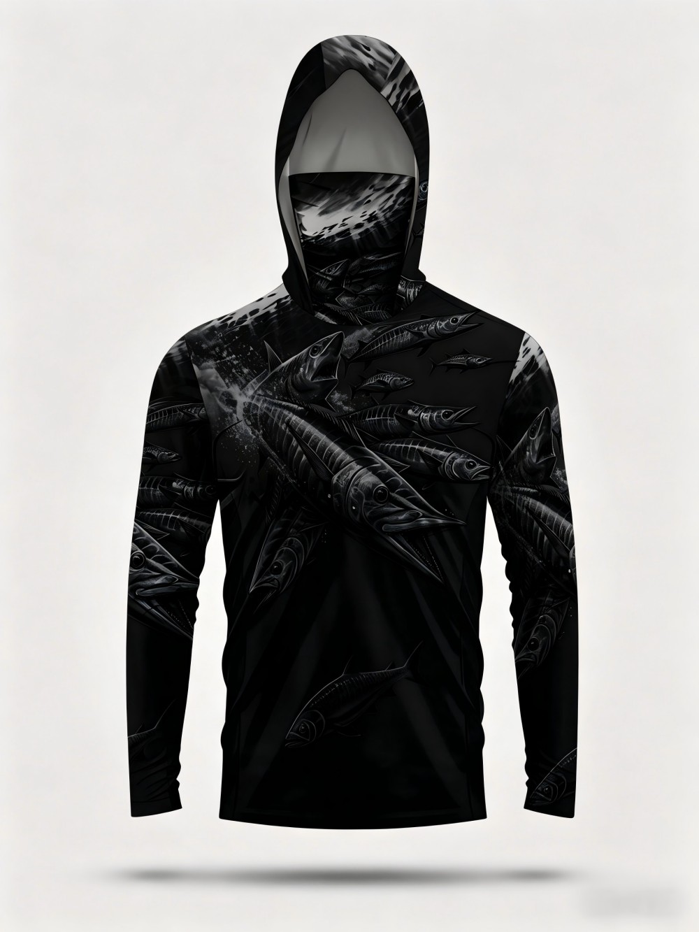 Men's summer fashion fish scho - Men'S Fashion Undershirt ulasan dan harga
