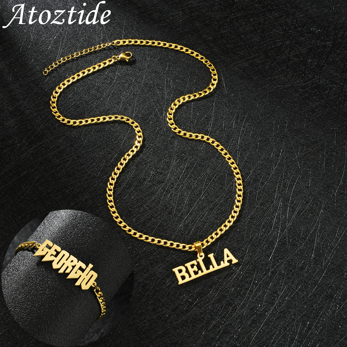 New Personalized Custom 5mm NK - Men'S Fashion Jewelry Bracelets ulasan dan harga