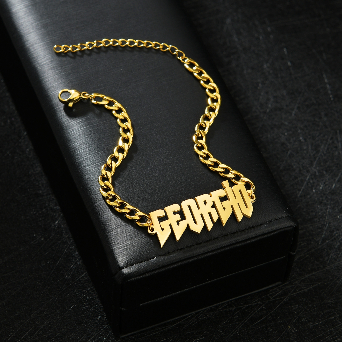 New Personalized Custom 5mm NK - Men'S Fashion Jewelry Bracelets ulasan dan harga