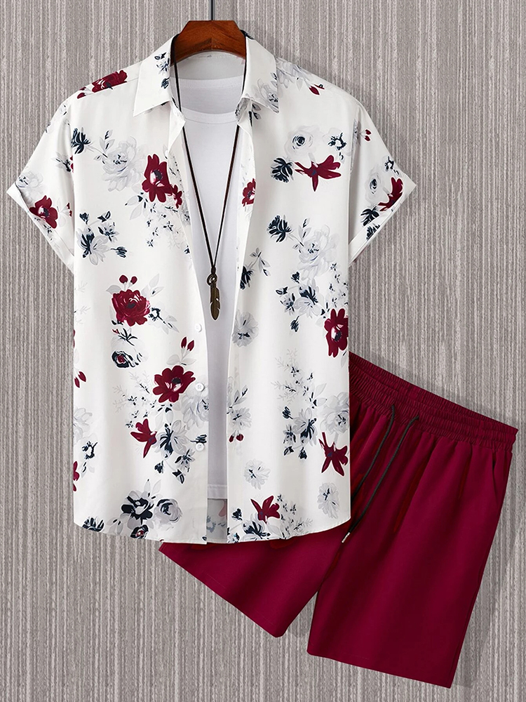 Hawaiian Men's Short Sleeve Sh - Men'S Spring Fashion ulasan dan harga