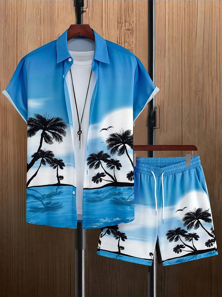 Hawaiian Men's Short Sleeve Sh - Men'S Spring Fashion ulasan dan harga