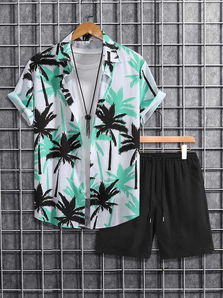 Hawaiian Men's Short Sleeve Sh - Men'S Spring Fashion ulasan dan harga