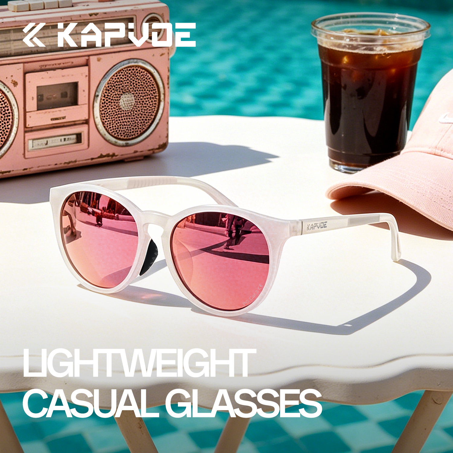 Kapvoe 2026 Fashion Polarized  - Men'S Fashion Glasses 2026 ulasan dan harga