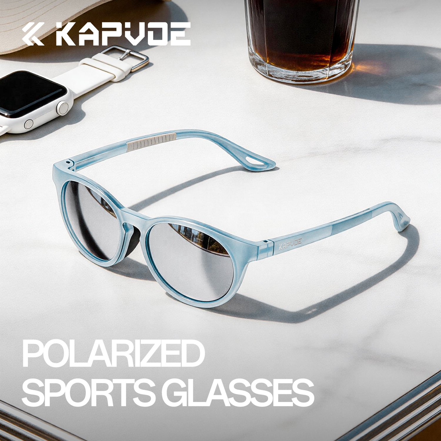Kapvoe 2026 Fashion Polarized  - Men'S Fashion Glasses 2026 ulasan dan harga