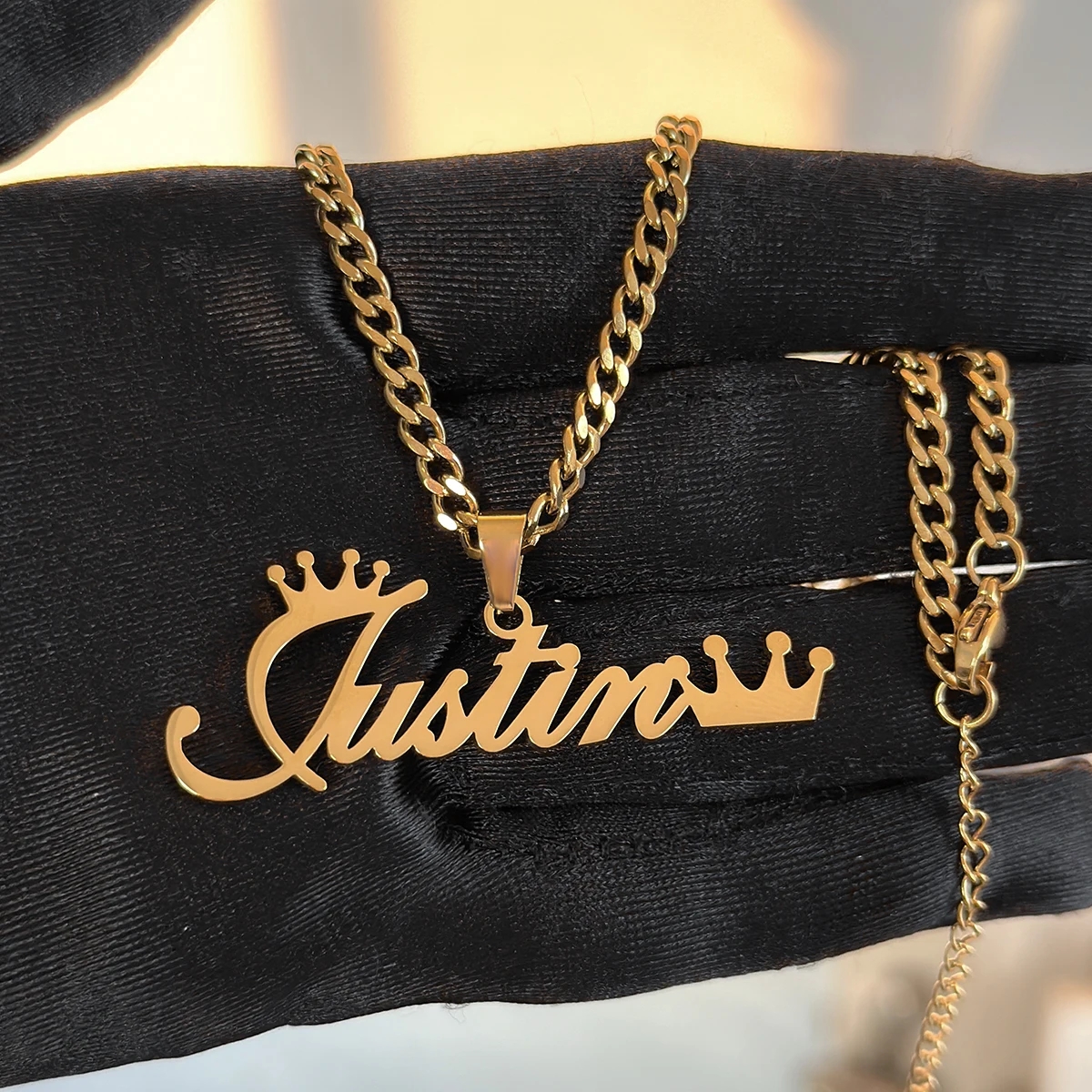 Customized Name Necklace Brace - Men'S Fashion Jewelry Bracelets ulasan dan harga