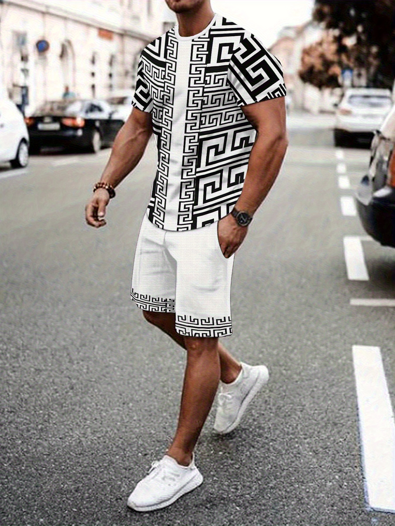 New Plus Size Men's T-shirt An - Men'S Fashion Undershirt ulasan dan harga