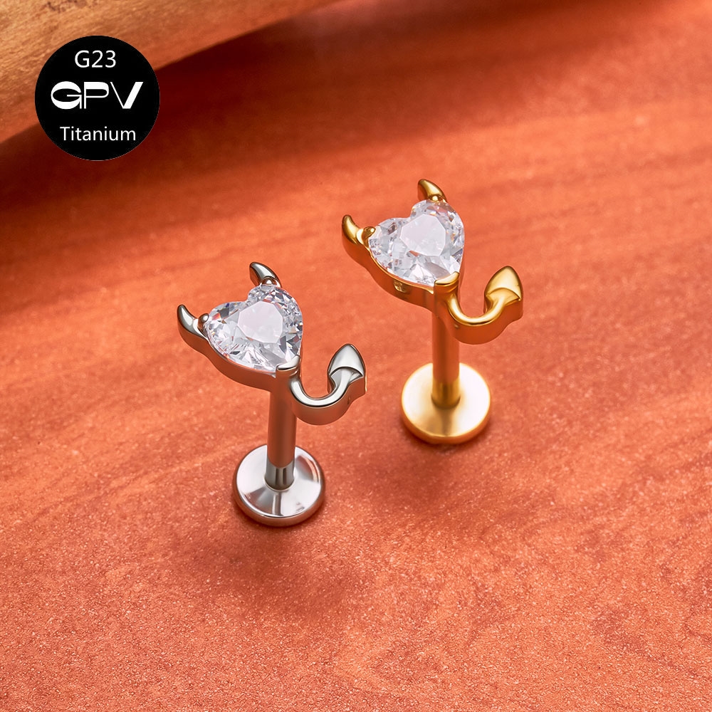 ASTM G23 Titanium Ear Studs Ir - Mens Fashion In 1920 ulasan dan harga