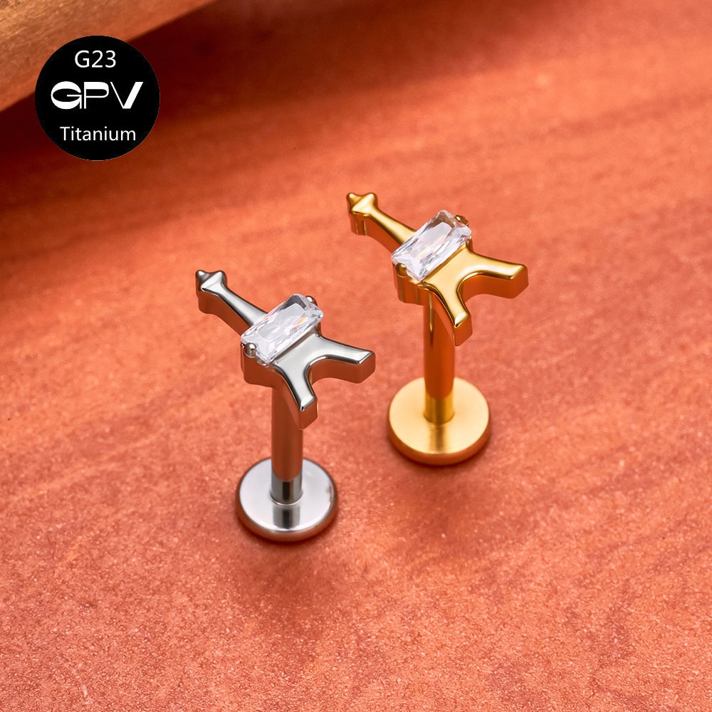 ASTM G23 Titanium Ear Studs Ir - Mens Fashion In 1920 ulasan dan harga