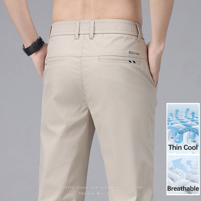 Summer Thin Men's Casual Pants - Men'S Fashion Khaki Pants ulasan dan harga