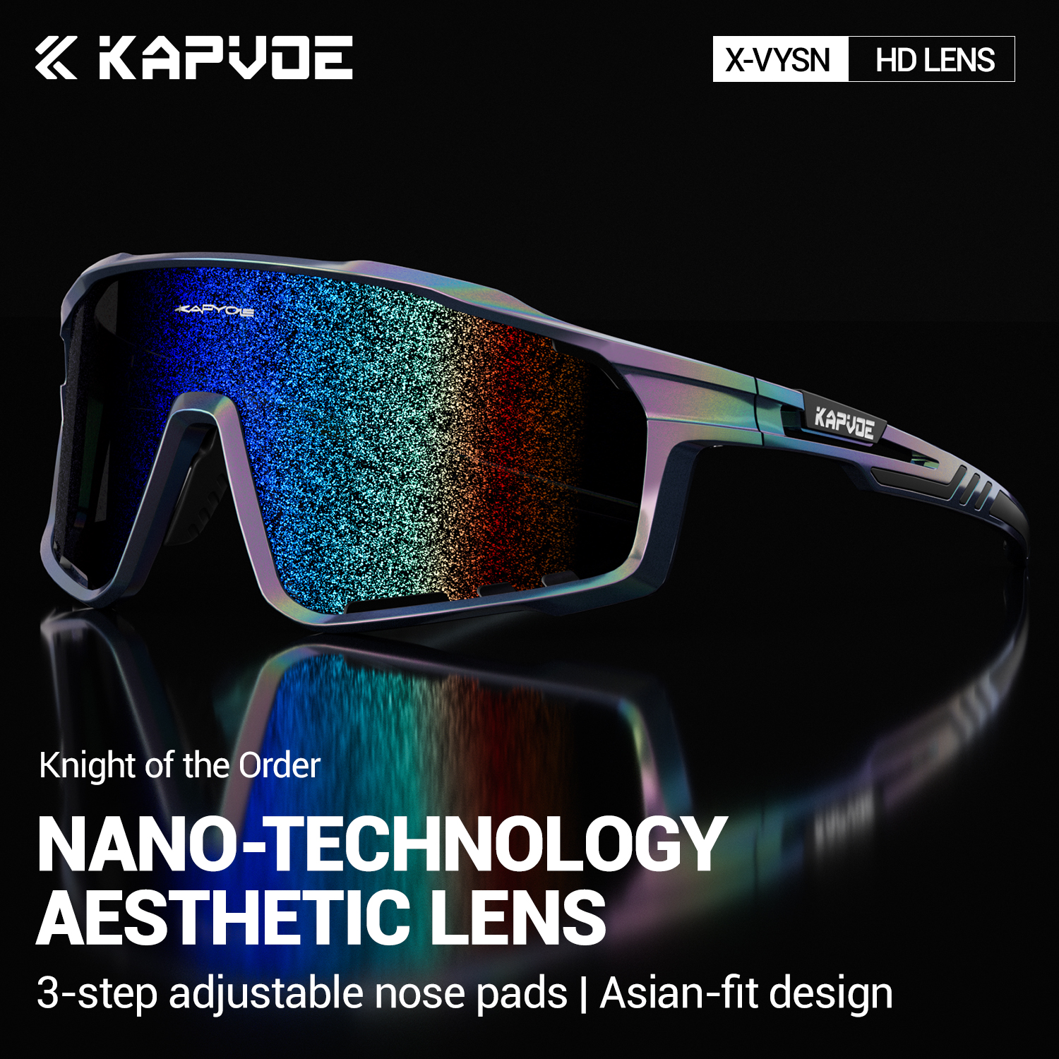 Kapvoe Fashion Cycling Glasses - Men'S Fashion Glasses 2026 ulasan dan harga