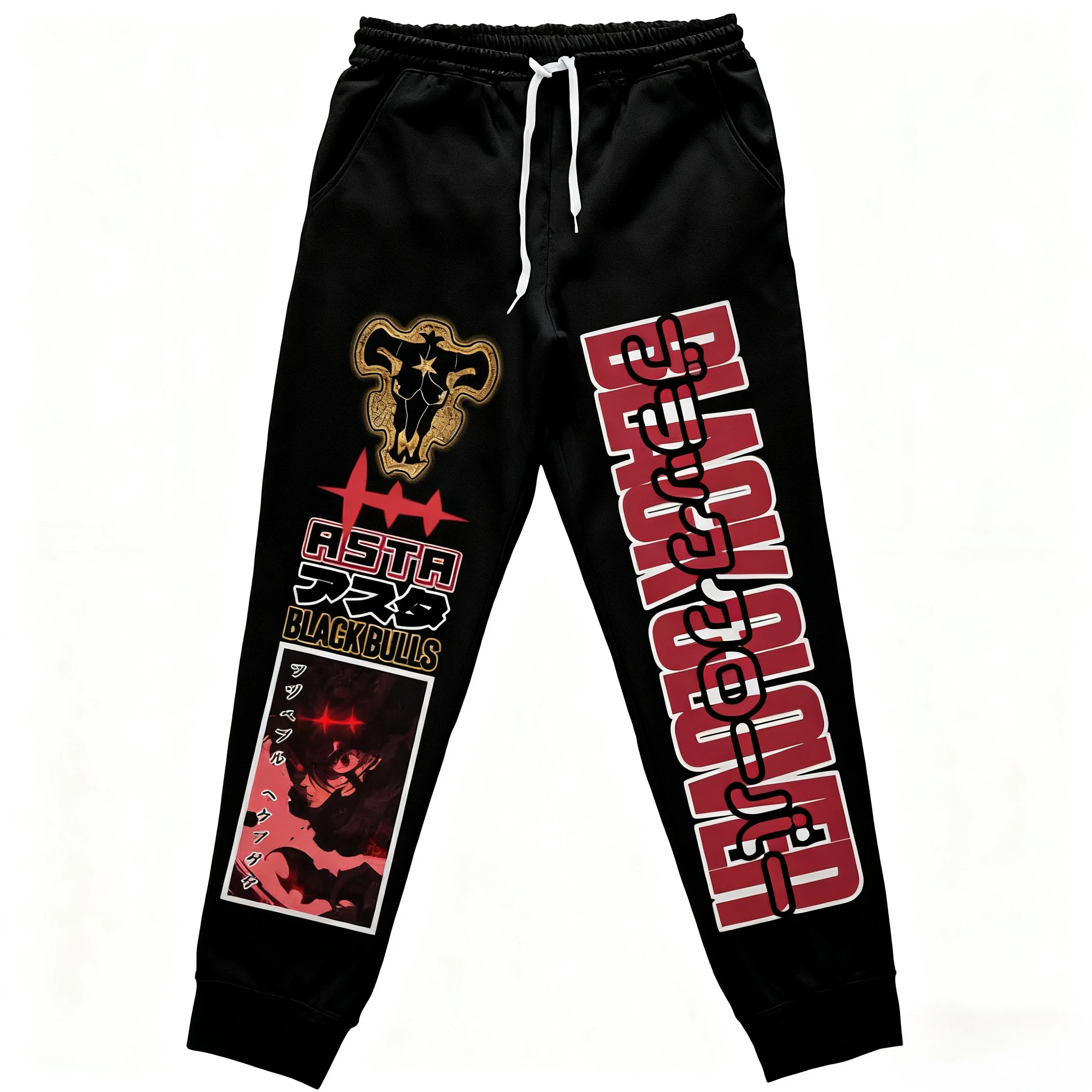 New Black Clover Anime Men Swe - Jogger Sweatpants Men ulasan dan harga