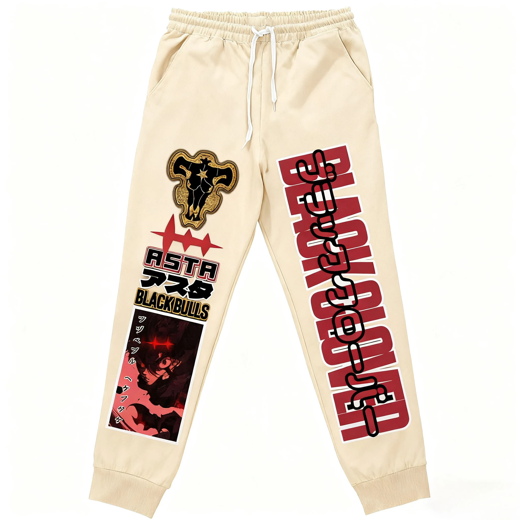 New Black Clover Anime Men Swe - Jogger Sweatpants Men ulasan dan harga