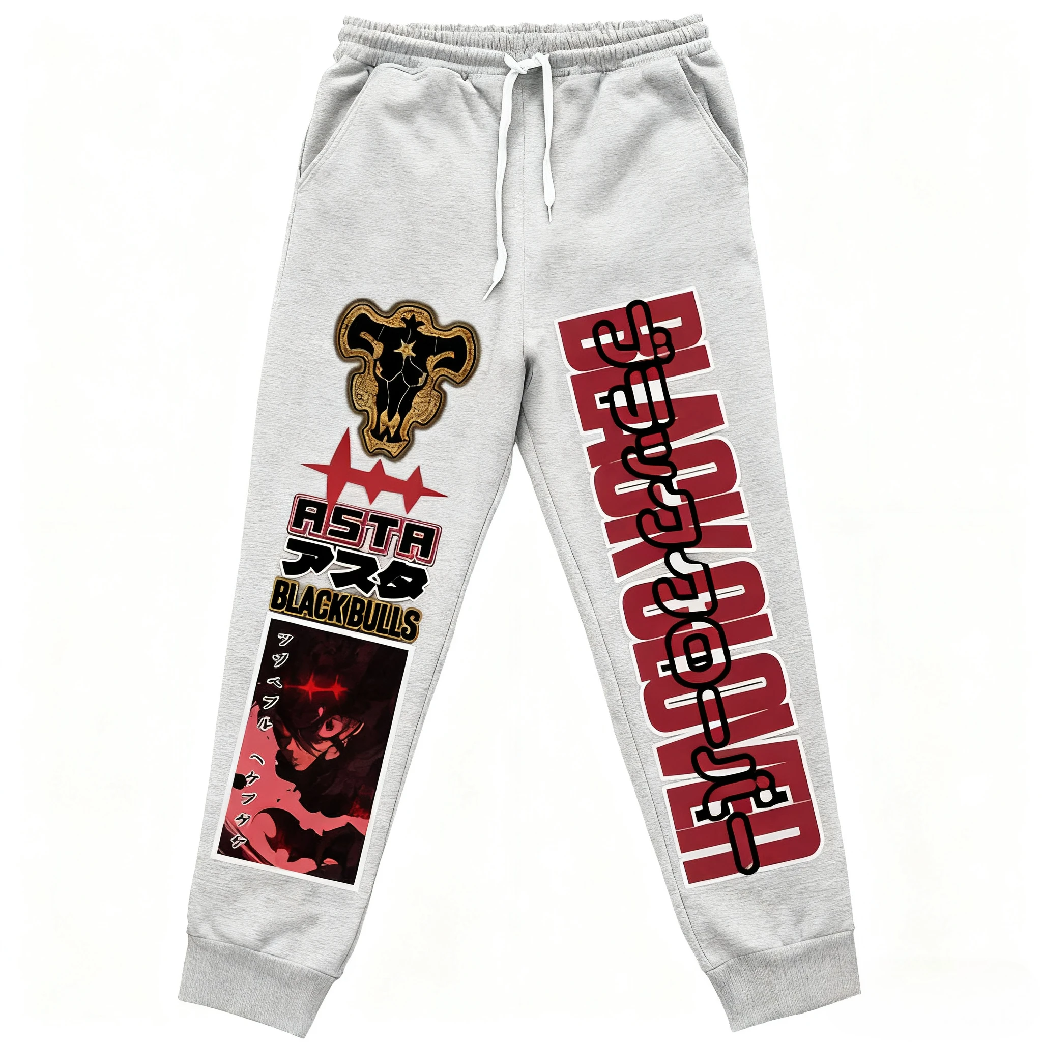 New Black Clover Anime Men Swe - Jogger Sweatpants Men ulasan dan harga