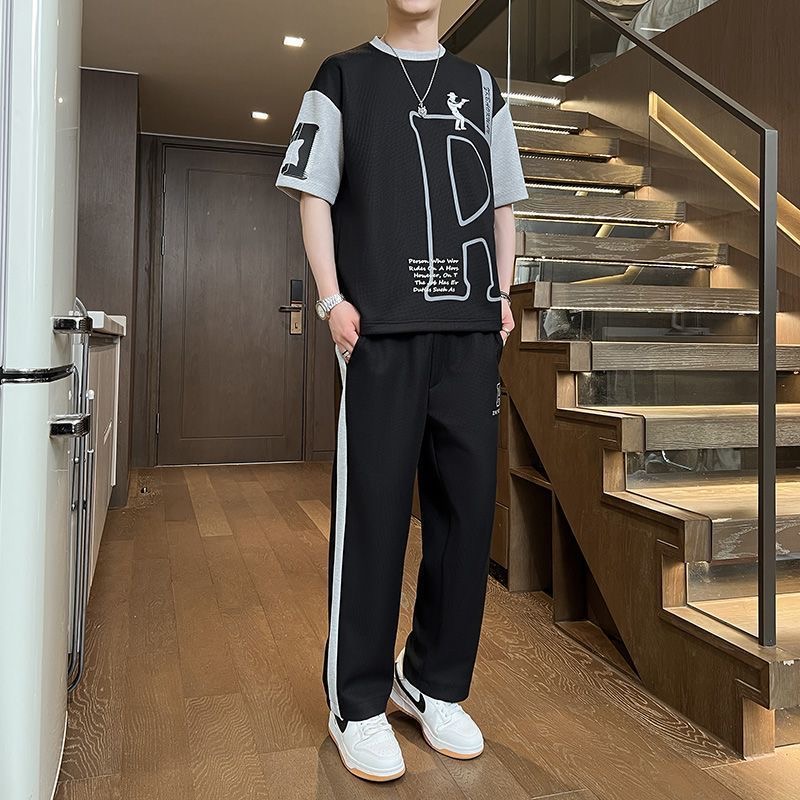 Summer Fashion Trendy Printed  - Men'S Fashion Xxl ulasan dan harga