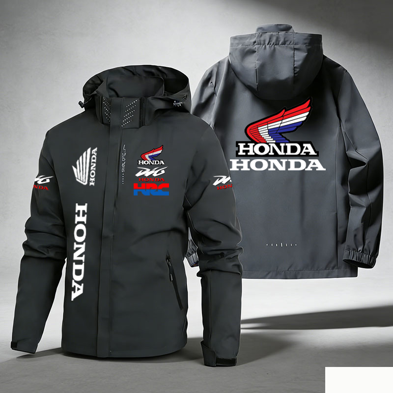 2026 Honda Logo Men's Motorcyc - Mens Fashion Bomber Jacket ulasan dan harga