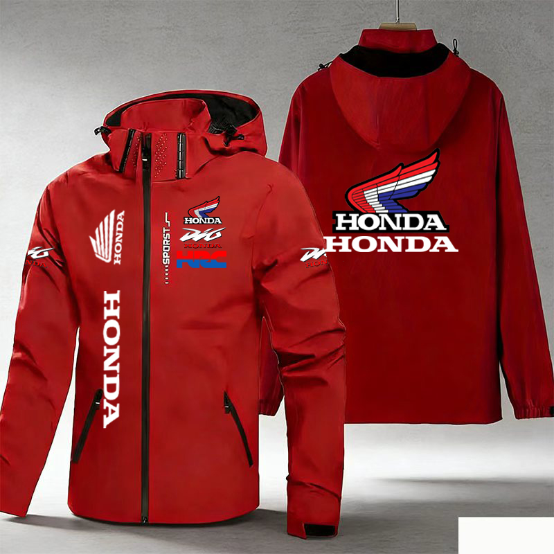 2026 Honda Logo Men's Motorcyc - Mens Fashion Bomber Jacket ulasan dan harga