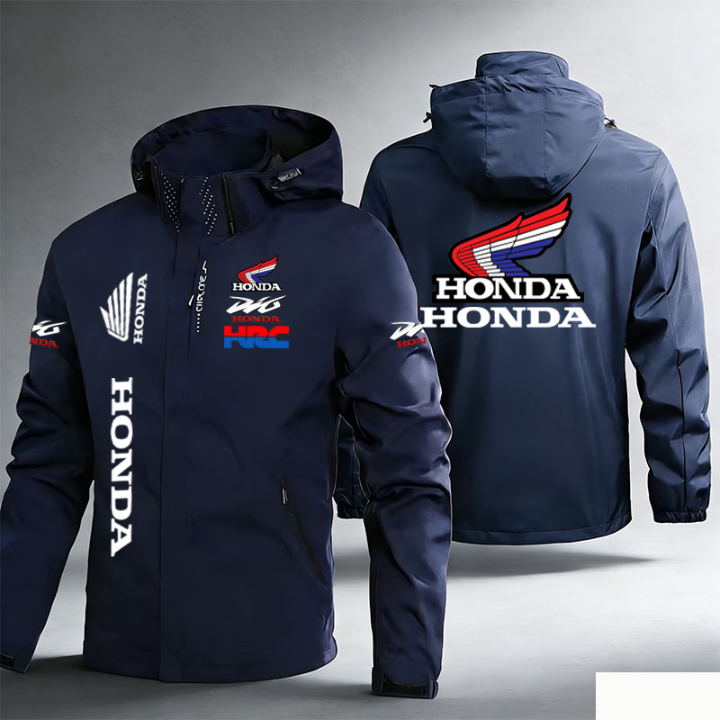 2026 Honda Logo Men's Motorcyc - Mens Fashion Bomber Jacket ulasan dan harga