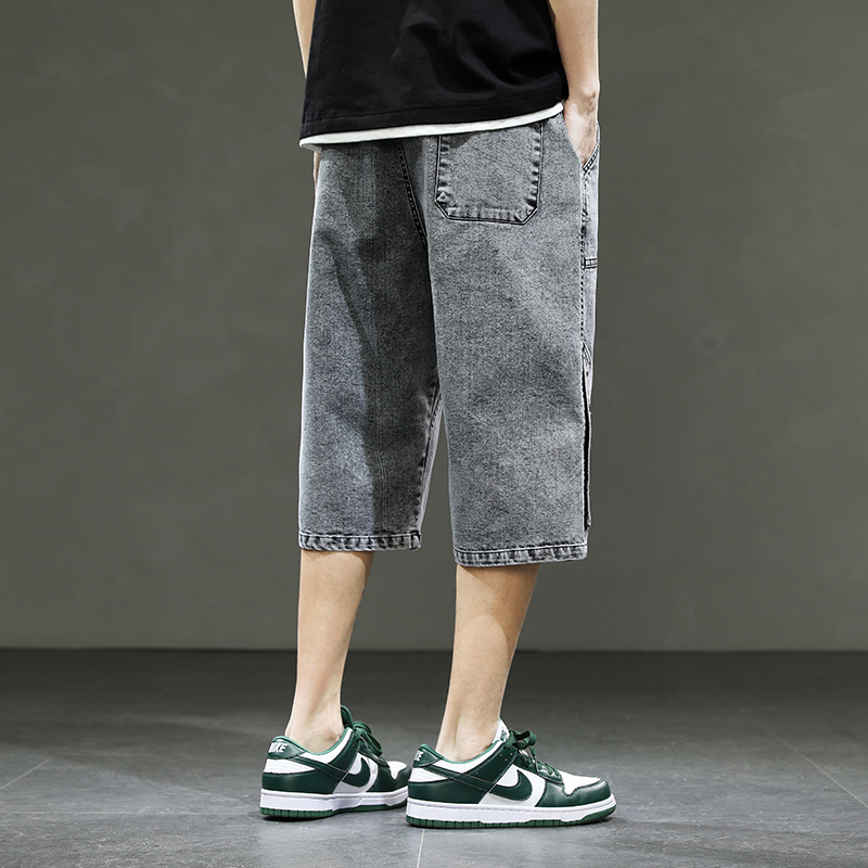 Korean Style Men's Long Shorts - Men'S Fashion Linen Pants ulasan dan harga