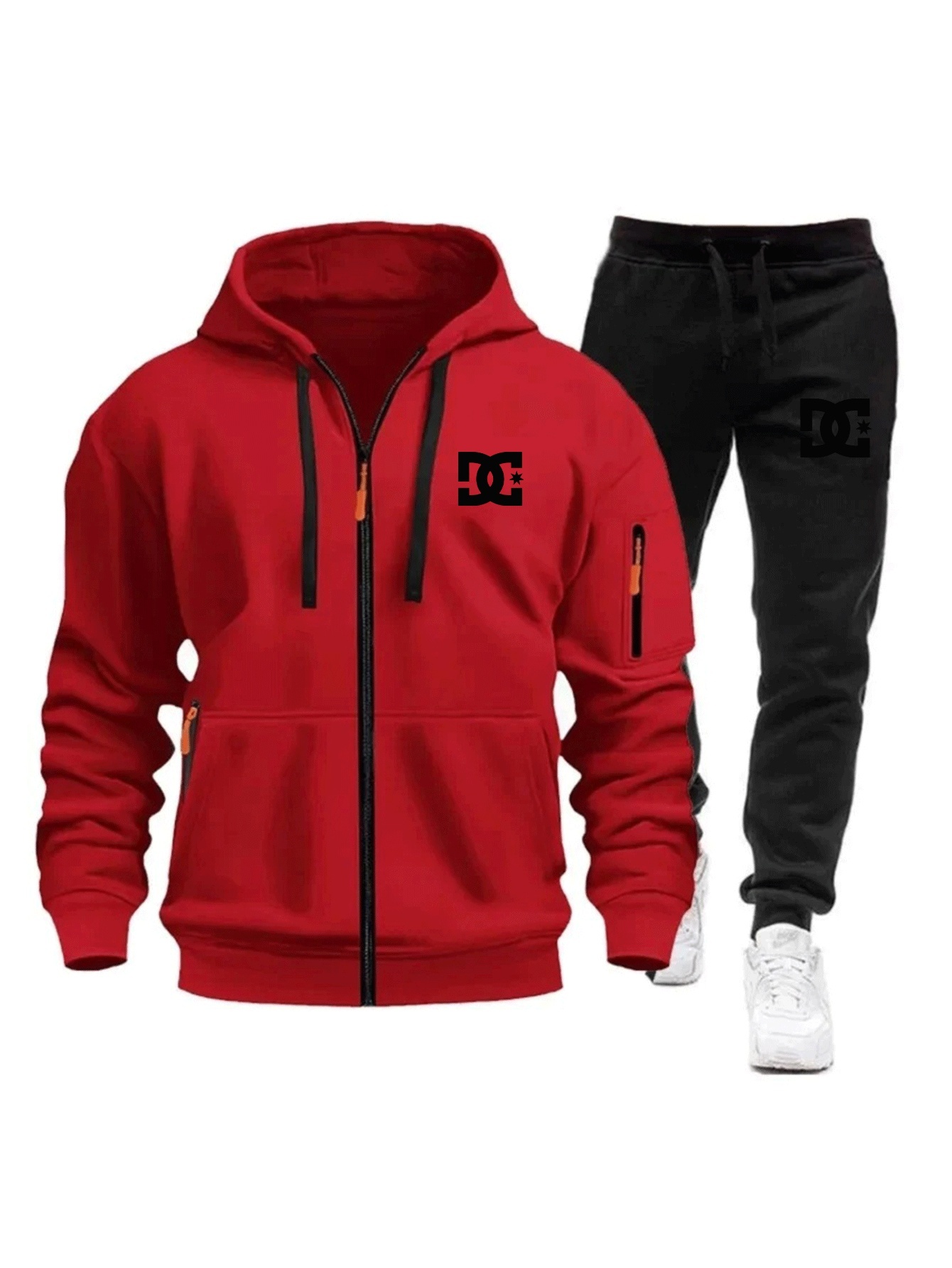 Men's Casual Fashionable Hoodi - Men'S Spring Fashion ulasan dan harga