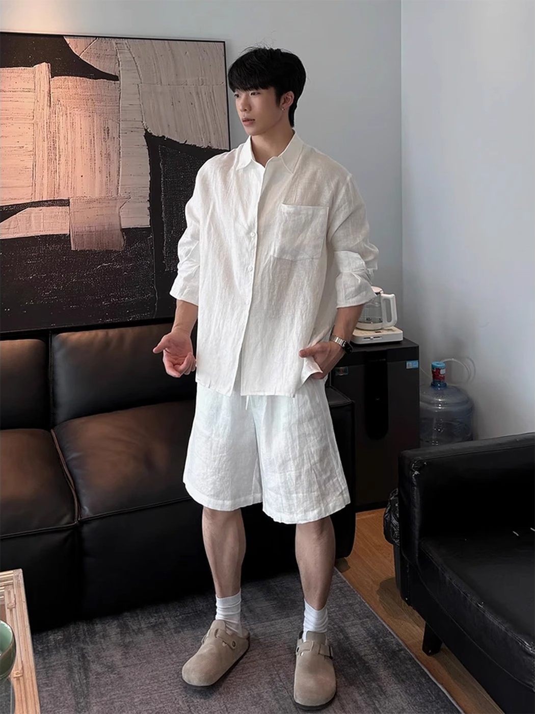 Spring/Summer Men's Matching S - Men'S Spring Fashion ulasan dan harga