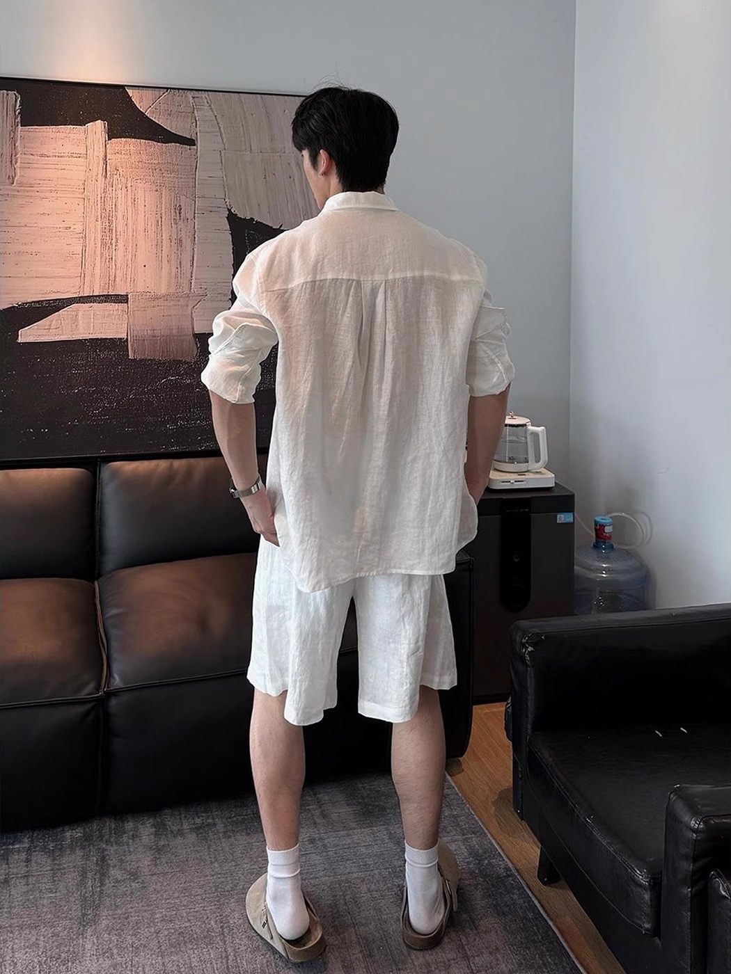 Spring/Summer Men's Matching S - Men'S Spring Fashion ulasan dan harga