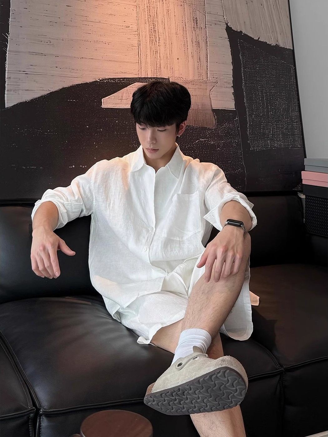 Spring/Summer Men's Matching S - Men'S Spring Fashion ulasan dan harga
