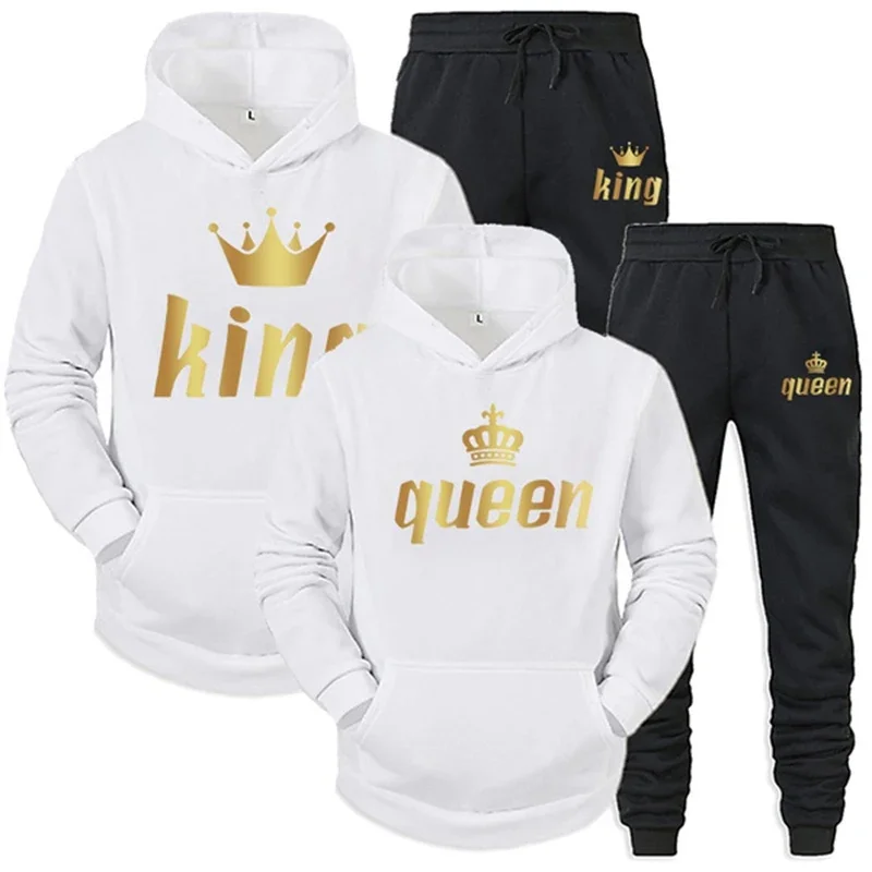 Men Women Tracksuit King And Q - Jogger Sweatpants Men ulasan dan harga